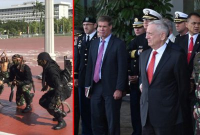 Pentagon’a ‘yılanlı’ gösteri