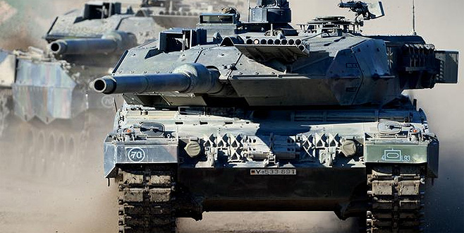 Kriz bölgelerinde Alman silahı