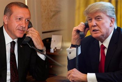 Erdoğan ile Trump telefonda görüştü