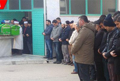 Köpek kavgasında hayatını kaybedenler toprağa verildi