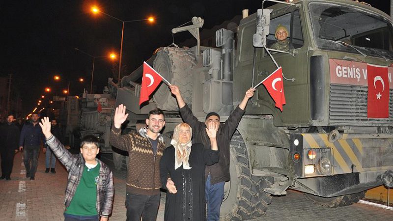 Erzurum Jandarma Komando Özel Harekat Tabur Komutanlığından Suriye sınırına konuşlu