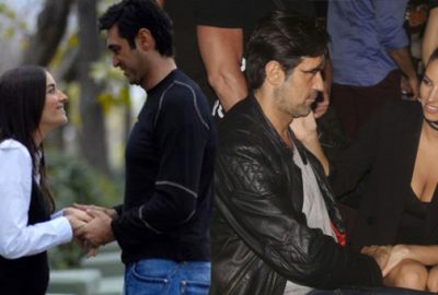 Eski eşi ve yeni sevgilisiyle birlikte poz verdi