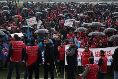 Metal işçilerine Yeşil Sol desteği