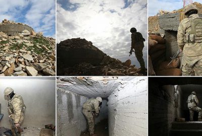 Teröristlerin 300 metrelik tüneli böyle görüntüledi