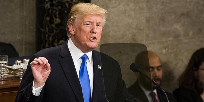 Trump’ın ilk ‘Birliğin Durumu’ konuşmasını yaptı