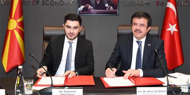 Türkiye-Makedonya Serbest Ticaret Anlaşması genişletildi Türkiye-Makedonya Serbest Ticaret Anlaşması genişletildi