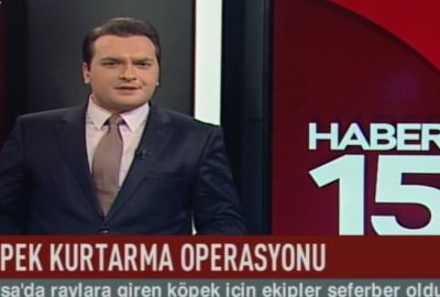 Bursa’da köpek kurtarma operasyonu