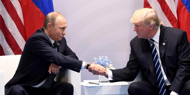 Putin, Trump ile Filistin-İsrail krizini konuştu Putin, Trump ile Filistin-İsrail krizini konuştu