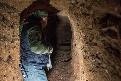 Teröristlerin gizlendiği bir tünel daha bulundu