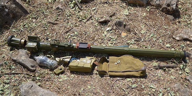 Afrin’de hava savunma füzesi ele geçirildi