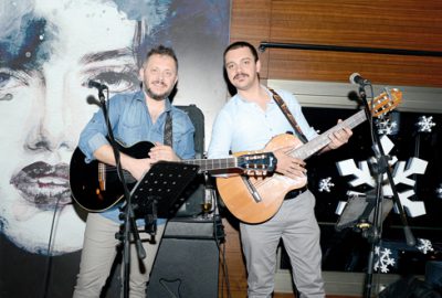 Enis ve Gökhan’la  keyifli gece