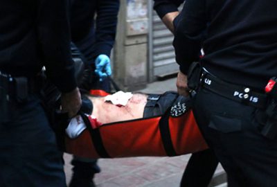 Eşi ile tartıştı, kendini bıçakladı