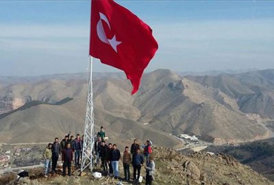Zeytin Dalı Harekatı’na Türk bayraklı destek