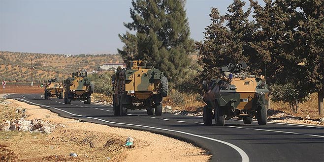 TSK konvoyu yeni gözlem noktası için İdlib’de