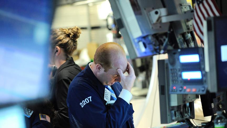 New York borsası sert düşüşle kapandı New York borsası sert düşüşle kapandı