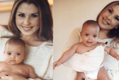 Minik kızı kocaman oldu