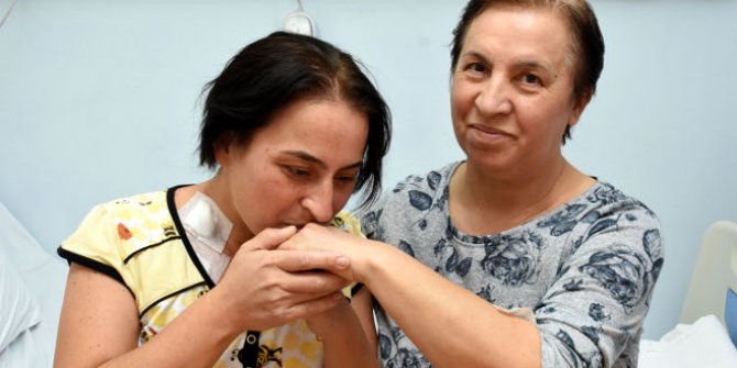 Kızına ikinci kez yaşam verdi