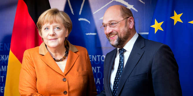 Almanya’da Merkel ve Schulz ‘koalisyon’da uzlaştı