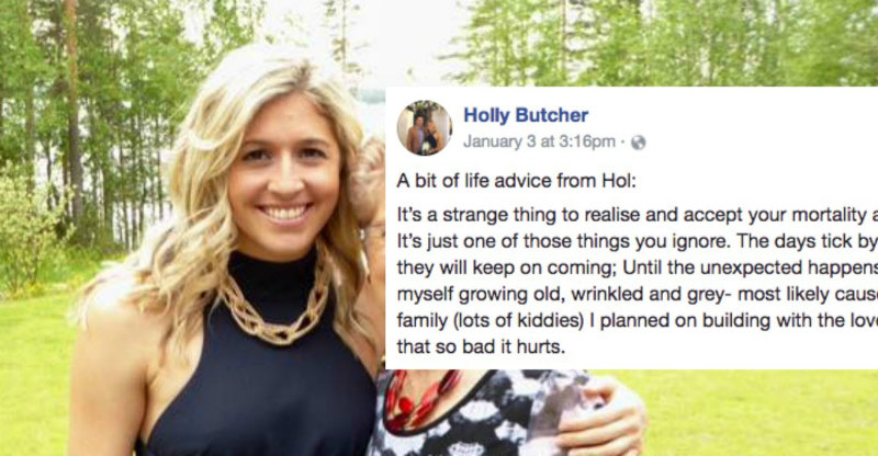 Genç kızın ölümünden 1 gün önce yazdığı mektup hayata bakış açınızı değiştirecek