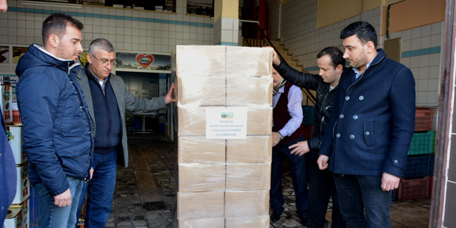 Zeytin diyarından Mehmetçiğe destek Zeytin diyarından Mehmetçiğe destek