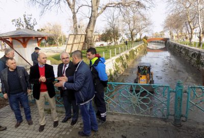 Çakaldere temizleniyor 