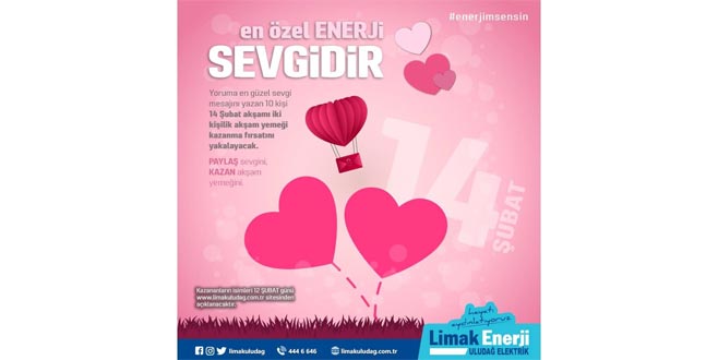 Limak Uludağ’dan 14 Şubat hediyesi