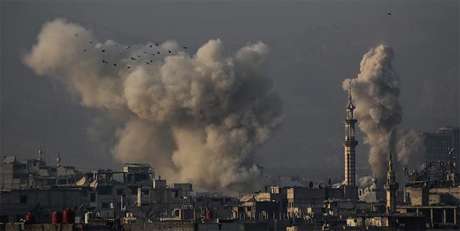 Esad rejimi Doğu Guta’da sivillere saldırdı: 54 ölü Esad rejimi Doğu Guta’da sivillere saldırdı: 54 ölü