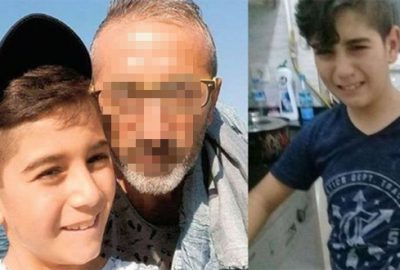 Oğlunu öldüren cani baba hakim karşısında