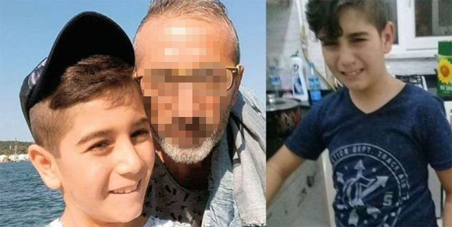 Oğlunu öldüren cani baba hakim karşısında