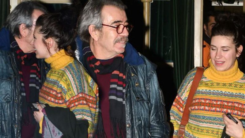 Selçuk Yöntem, önceki akşam Nişantaşı’nda genç oyuncu Gözde Çığacı ile