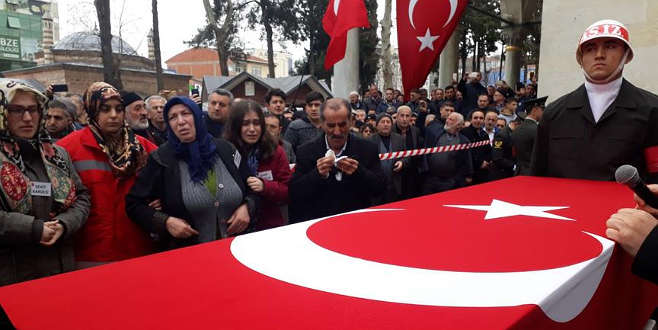 Çukurca şehidine gözyaşlarıyla veda