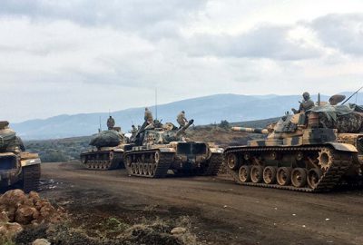 TSK ve ÖSO, Afrin’de teröristlerin Kilis’le sınır temasını kesti