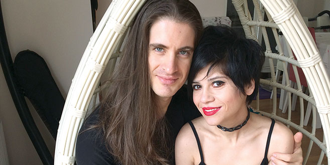 Sevgilisiyle söyledi