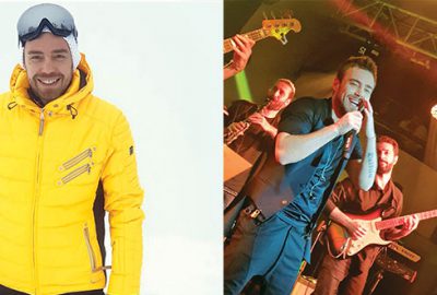 Önce kayak sonra konser