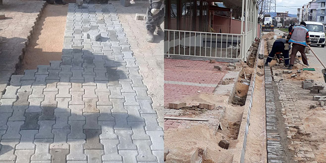 Gürsu’da üstyapı yenileniyor