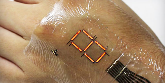 ‘Elektronik deri’ üretildi ‘Elektronik deri’ üretildi