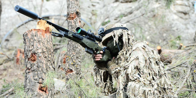 TSK’nın keskin nişancıları Afrin’de