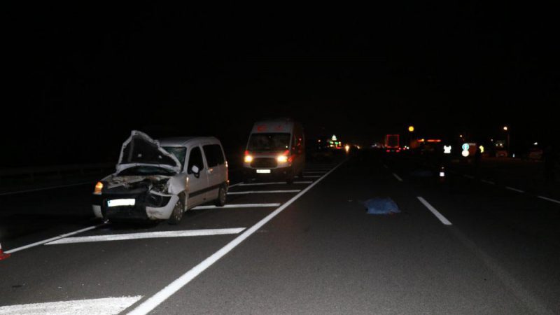 Manisa'nın Akhisar ilçesinde otomobille çarpışan motosikletin sürücüsü İsmail Arı (50)