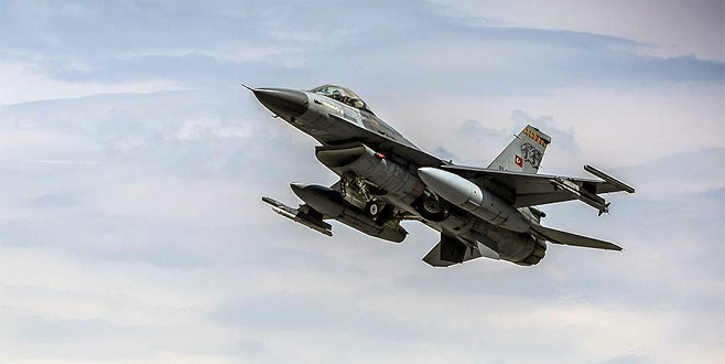 Irak’ın kuzeyinde saldırı hazırlığındaki teröristlere hava harekatı