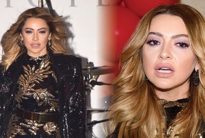 Gözyaşlarıyla sahnede