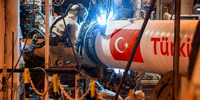 TürkAkım’ın deniz bölümünün yarısı tamam