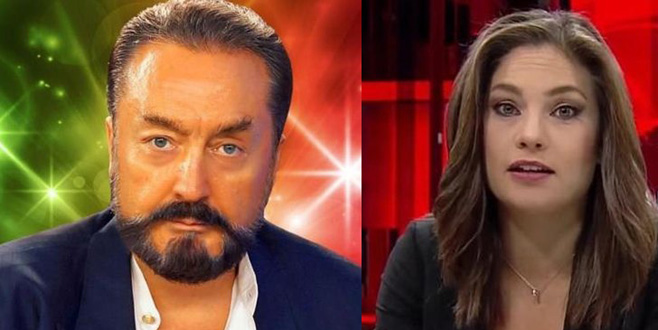 Nevşin Mengü, Adnan Oktar’ın kanalında