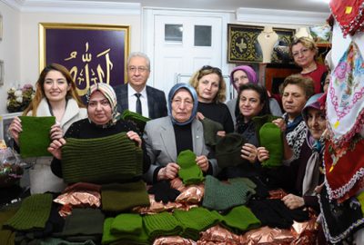 Bursalı esnaf kadınlardan Afrin’deki Mehmetçiğe destek