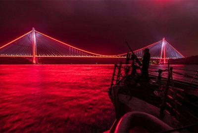 ABD donanmasından İstanbul Boğazı paylaşımı