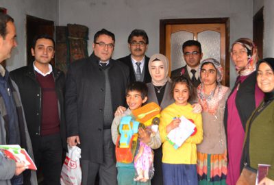 Kaymakamdan şefkat eli