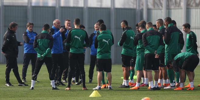 Galatasaray maçı hazırlıkları sürüyor