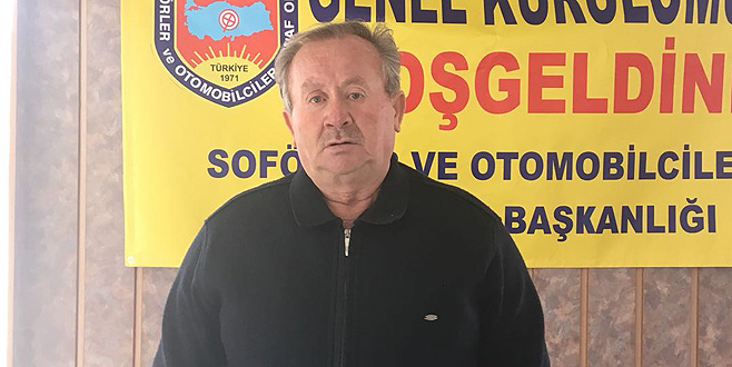 Orhanelili şoförler başkanını seçti Orhanelili şoförler başkanını seçti