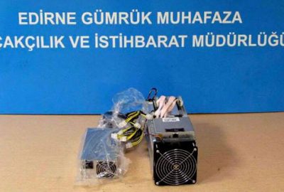 Gümrükte ‘Bitcoin’ operasyonu