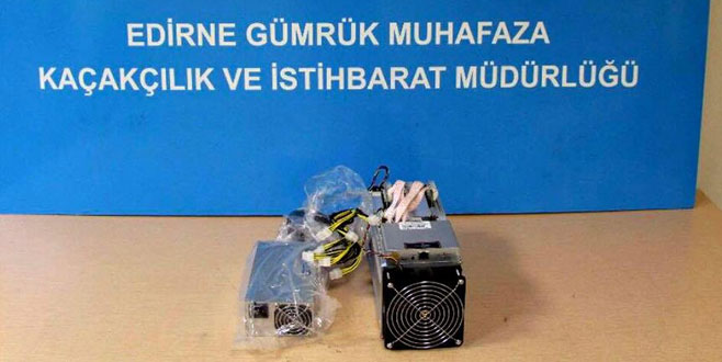 Gümrükte ‘Bitcoin’ operasyonu