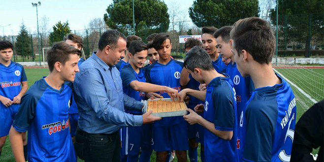 Şampiyona kutlaması!